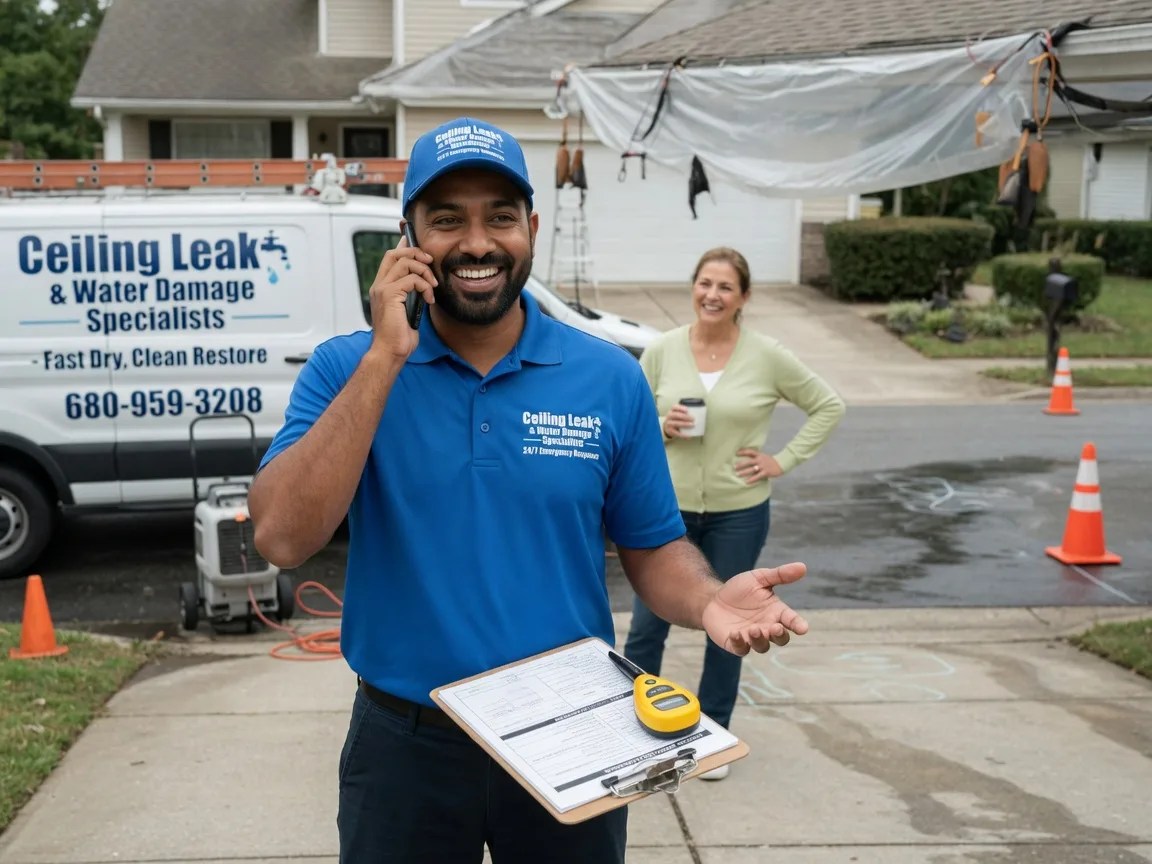 Ceiling Leak Cleanup West Liberty, WV FAQs